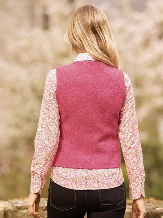 Wellington Harris Tweed Dames Vestje 540 - Afbeelding 2