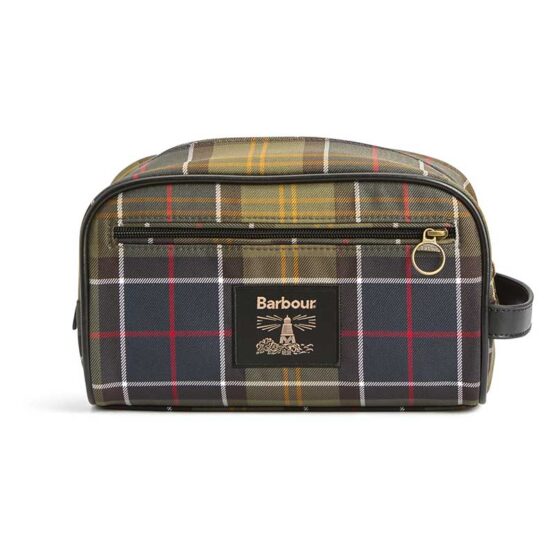 BARBOUR TARTAN WASHBAG