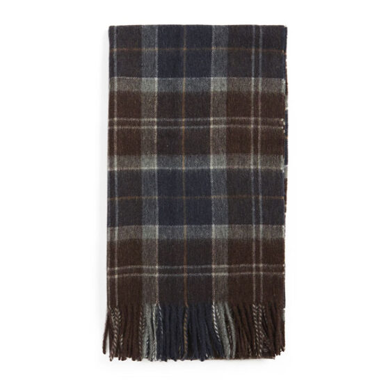 Barbour bradon Midnight tartan scarf