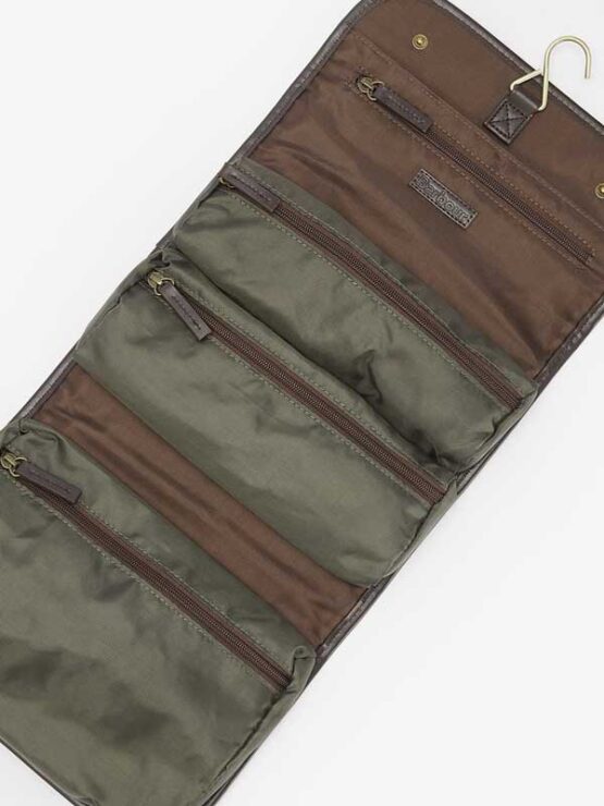 BARBOUR WAX HANGING WASHBAG - Afbeelding 3