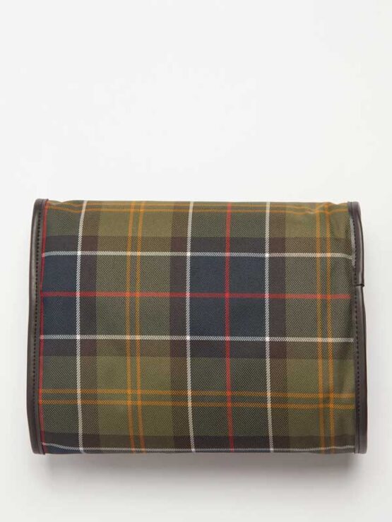 BARBOUR TARTAN HANGING WASHBAG - Afbeelding 2