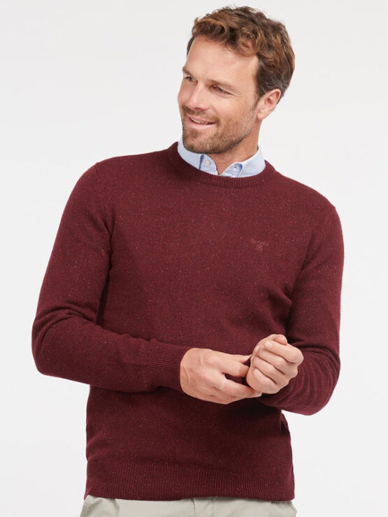 Barbour Essential Tisbury Crew Neck Sweater Knitwear