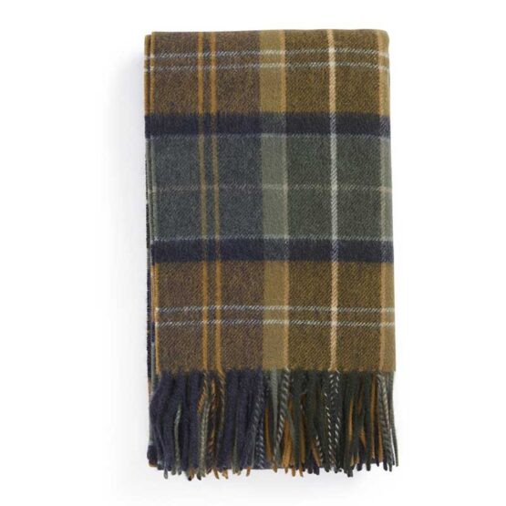 BARBOUR BRACK PATCHWORK TARTAN SCARF