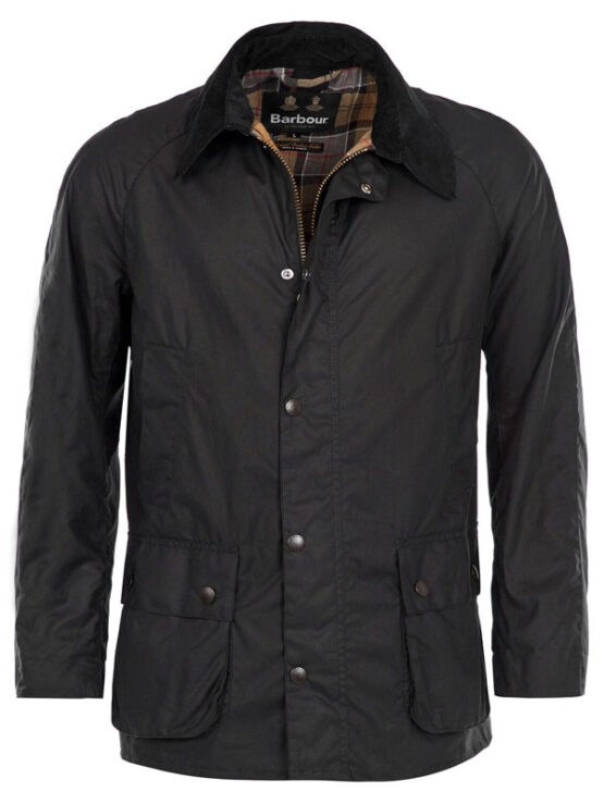 Barbour Ashby Wax Jas Navy - Afbeelding 2