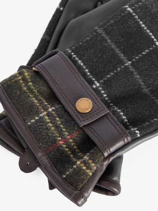 Barbour Aubrey Waterproof Tartan Gloves - Afbeelding 2