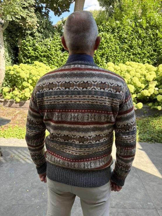 Pullover, All Over Fair Crew Sweater - Afbeelding 4