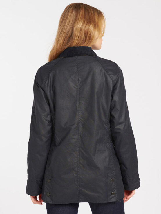 Barbour Classic Beadnell Wax Jacket Navy - Afbeelding 3