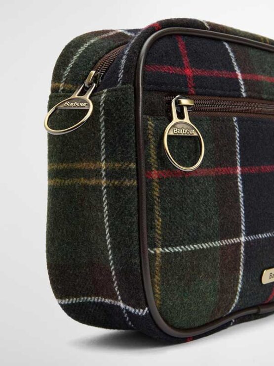 Barbour Allowhay Tartan Wash Bag - Afbeelding 3