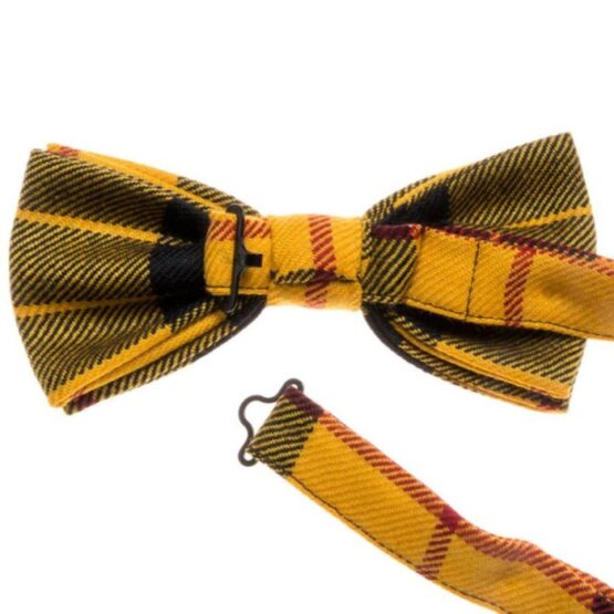 Lochcarron Tartan Strik Reiver Bow Tie Macleod Dress - Afbeelding 2