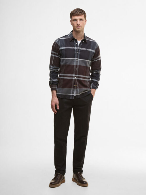 Barbour Iceloch Tailored Tartan Shirt Midnight Oak Tartan - Afbeelding 2