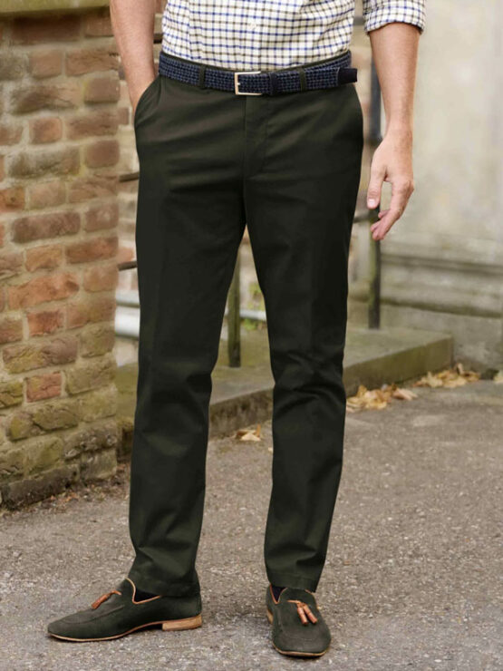 Wellington, katoenen broek Khaki