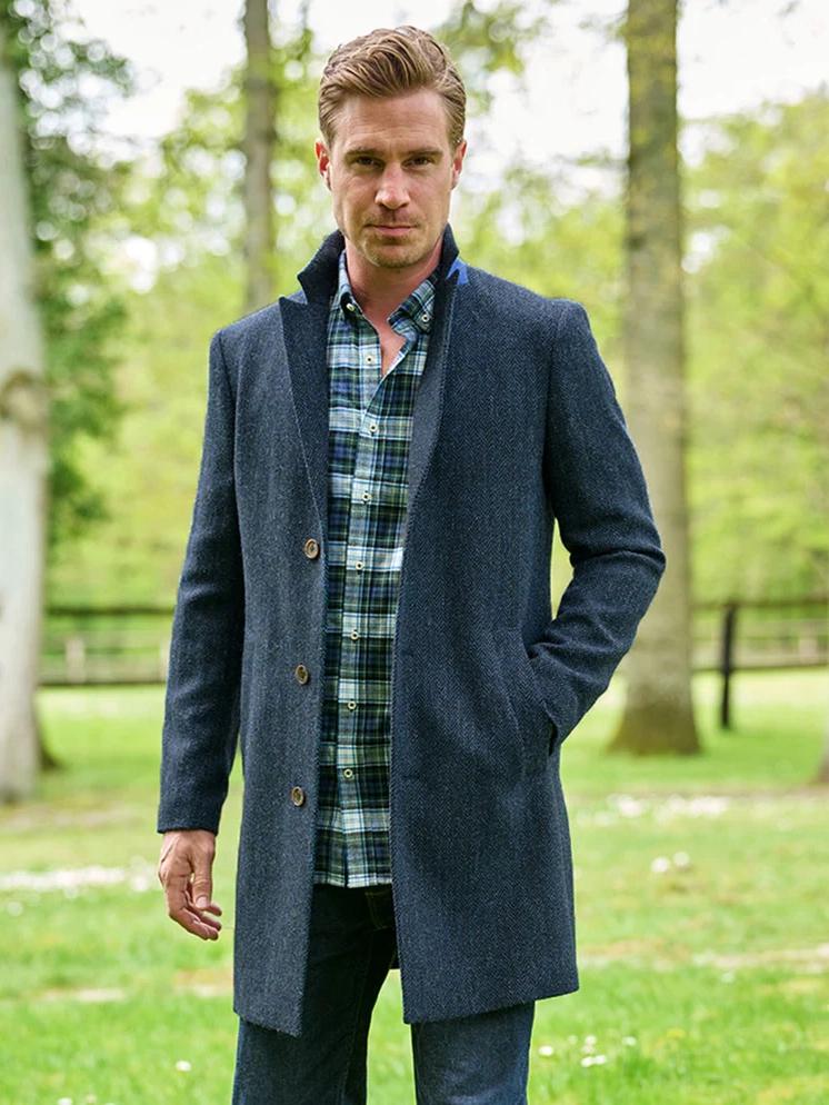 Harris_Tweed_Overjas__Blue_herringbone Harris_Tweed_Overjas__Blue_herringbone