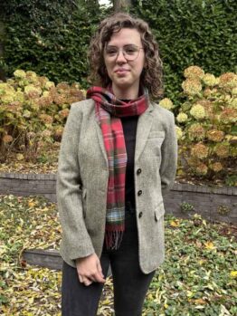 Harris tweed Dames Jasje 634