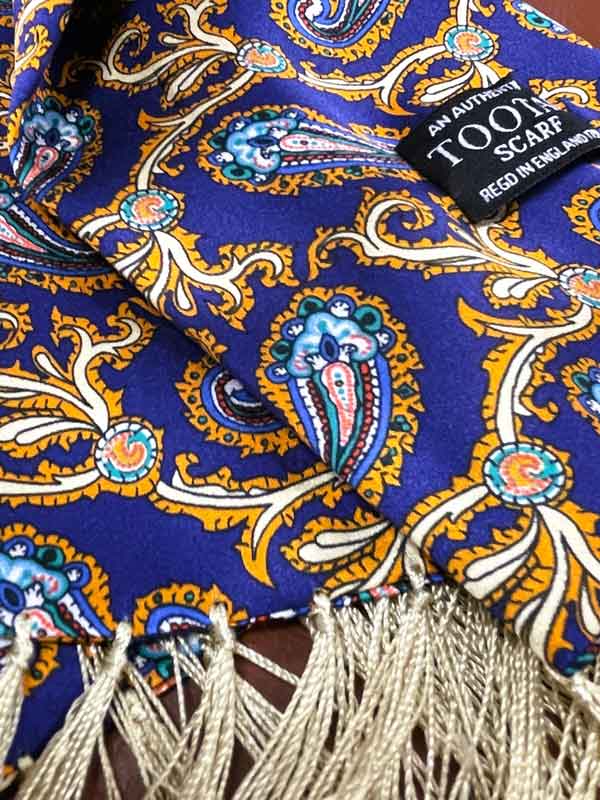 Shawl__Tootal_Scarves_Paisley_Silk_Navy_Gold Shawl__Tootal_Scarves_Paisley_Silk_Navy_Gold