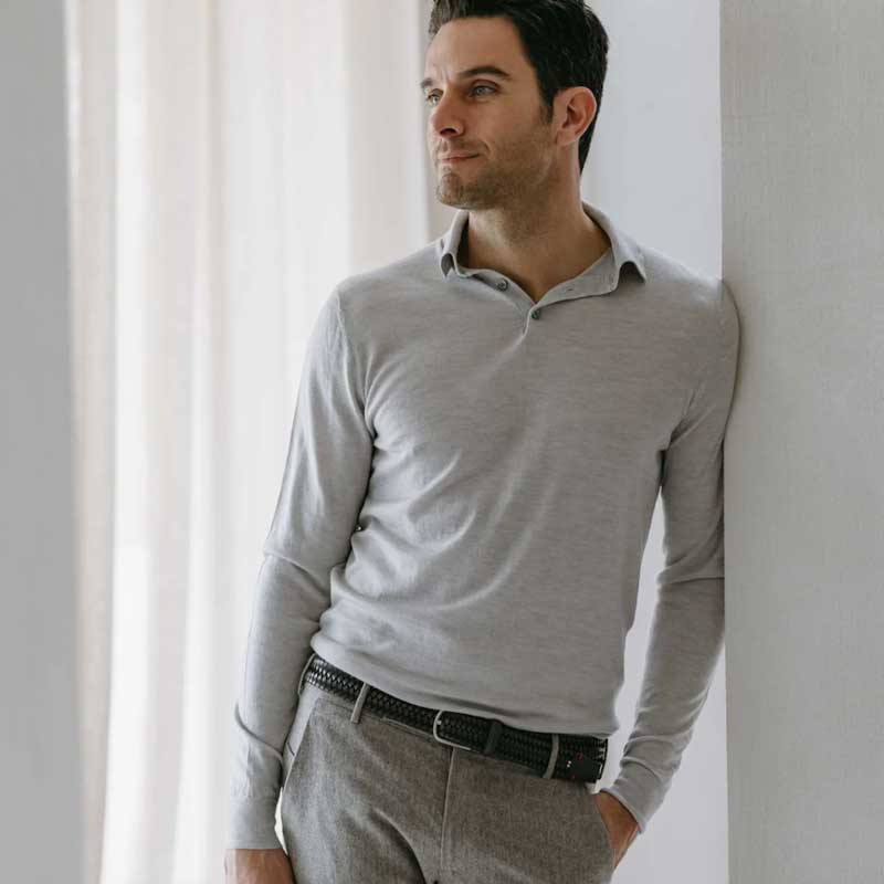 La Boucle Riem Palermo Leather Grey - Afbeelding 4