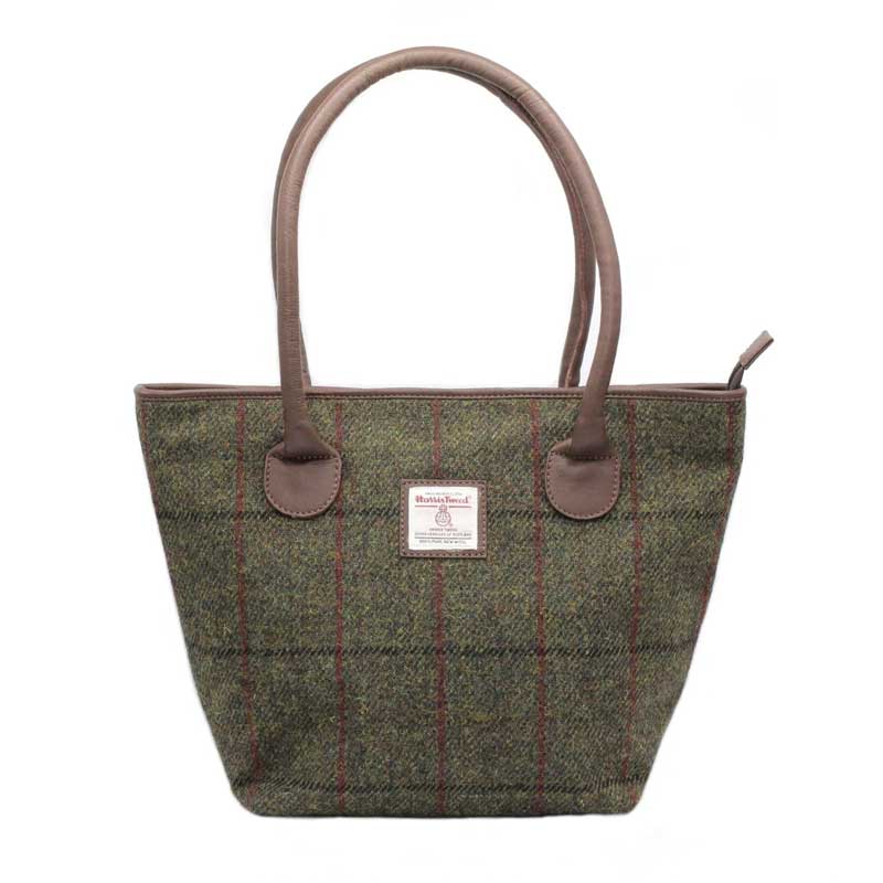 Harris_Tweed_Ailsa_Tote_Bag_Green_Check Harris_Tweed_Ailsa_Tote_Bag_Green_Check