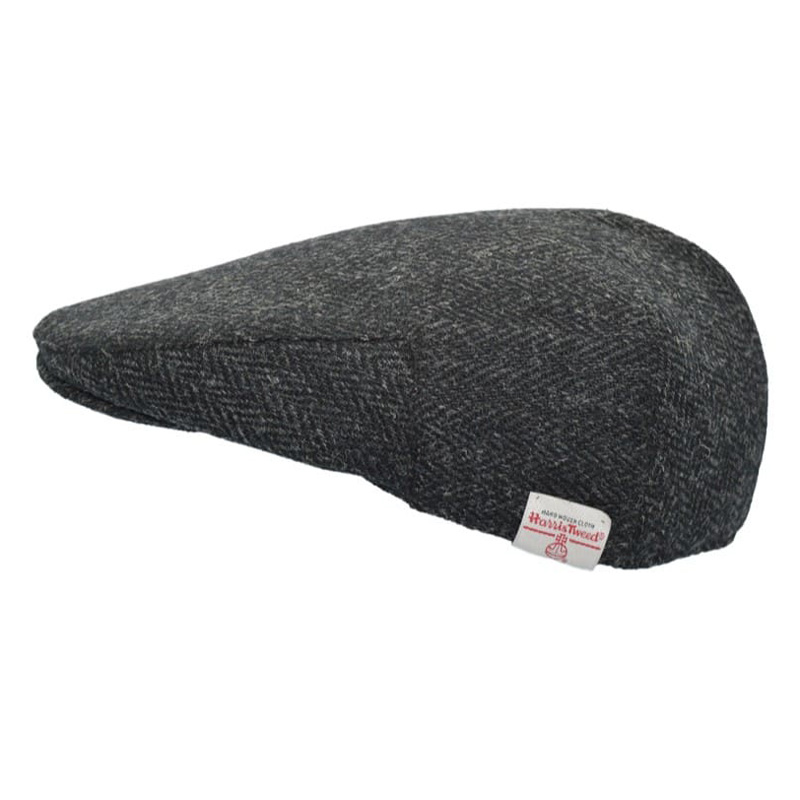 Flat Cap Harris Tweed Oakmoor Gun Metal - Afbeelding 4