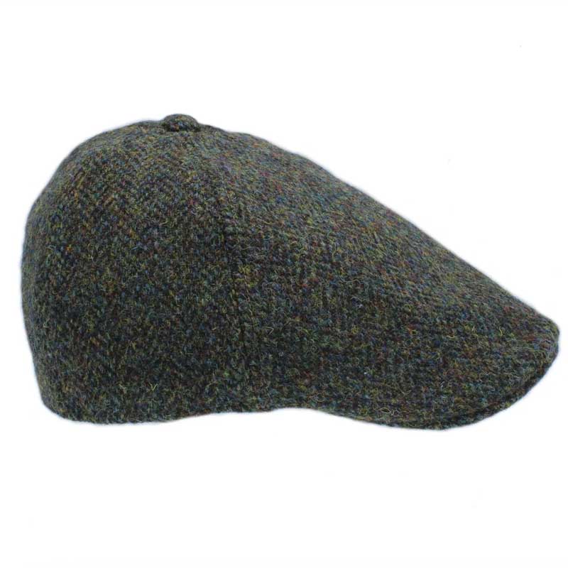 Harris_tweed_Duckbill_6_piece_Cap_Mallaig_Forest Harris_tweed_Duckbill_6_piece_Cap_Mallaig_Forest