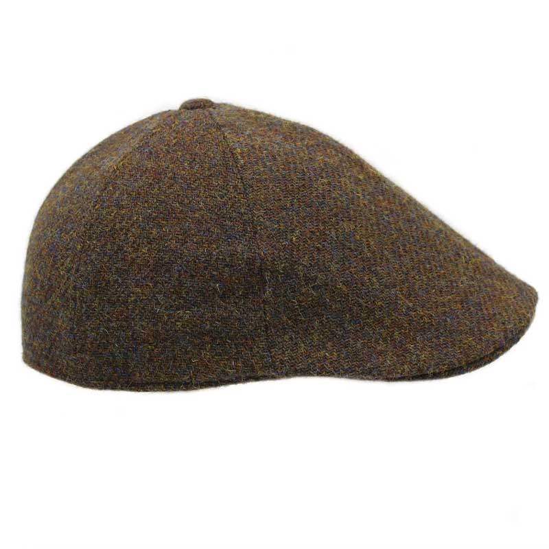 Harris_tweed_Duckbill_6_piece_Cap_Mallaig_Brown_Mix Harris_tweed_Duckbill_6_piece_Cap_Mallaig_Brown_Mix
