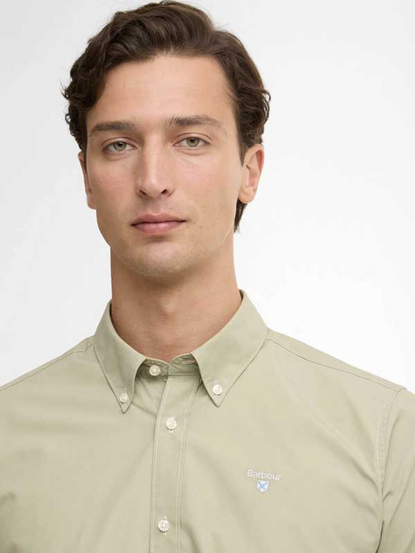 Barbour Treeport Long-Sleeved Tailored Shirt Sea Green - Afbeelding 4