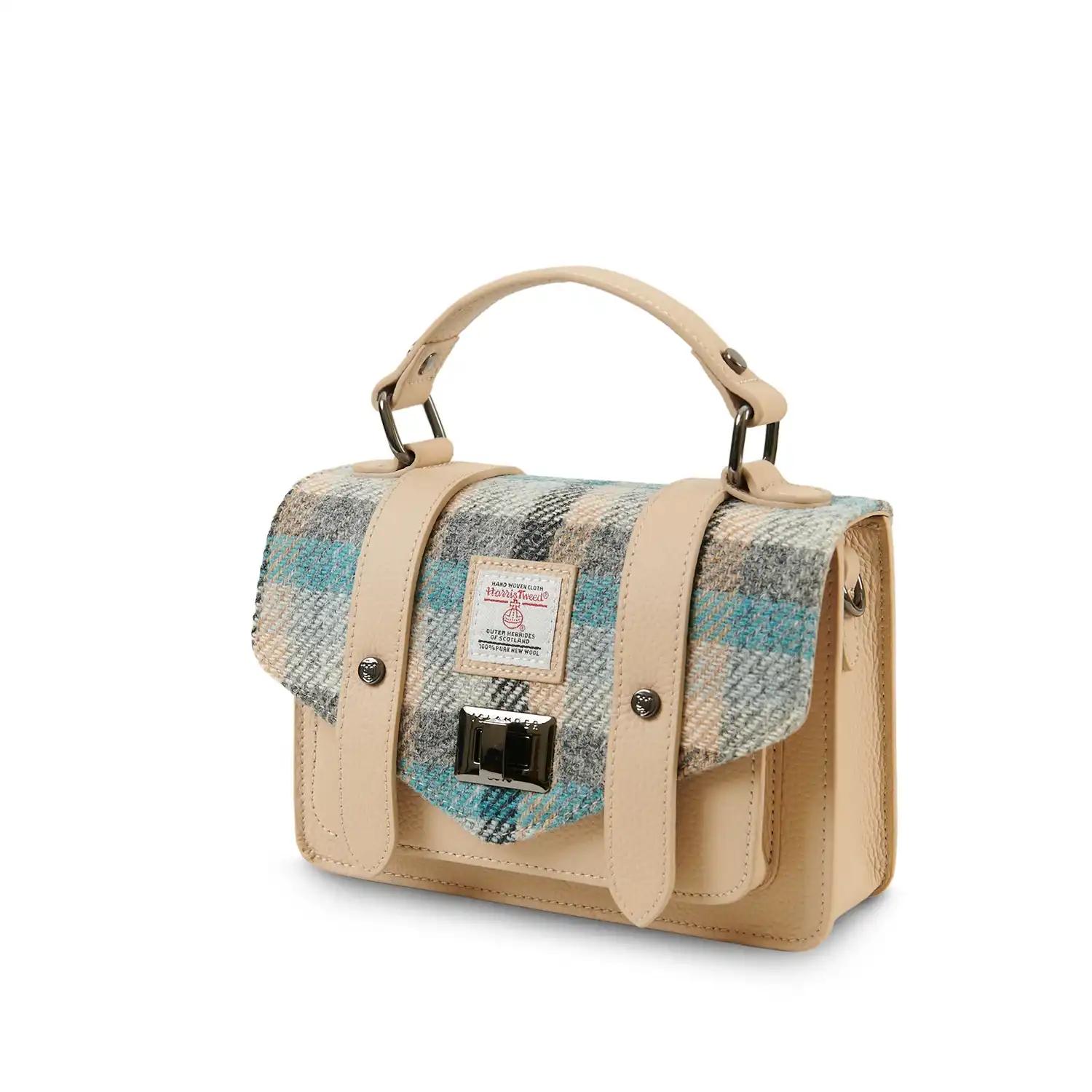 Harris_Tweed_Clutch__The_Leather_Mini_Satchel__Islander__Islander_Tartan
