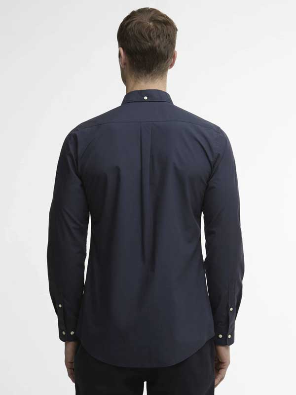 Barbour Treeport Long-Sleeved Tailored Shirt Navy - Afbeelding 3