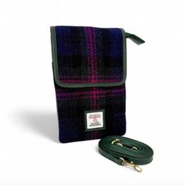 Harris Tweed Mini Crossbody Bag in Baird Check