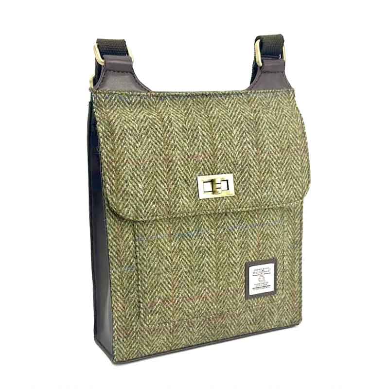 Harris_Tweed_Satchel_Bag_In_Country_Green