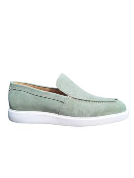 Schoenen Melik Tulip Groen Suède Instappers