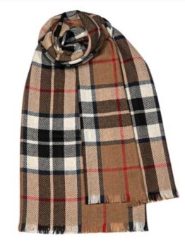 Brock Thomson Camel Fine Wool Stole