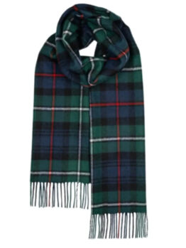 Darwin MacKenzie Modern Tartan Oversized Lambswool Scarf
