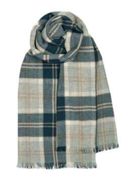 Brock Bannockbane Grey Fine Wool Stole