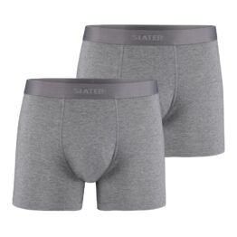 Boxer short, Bamboo 2-pack - Grijs
